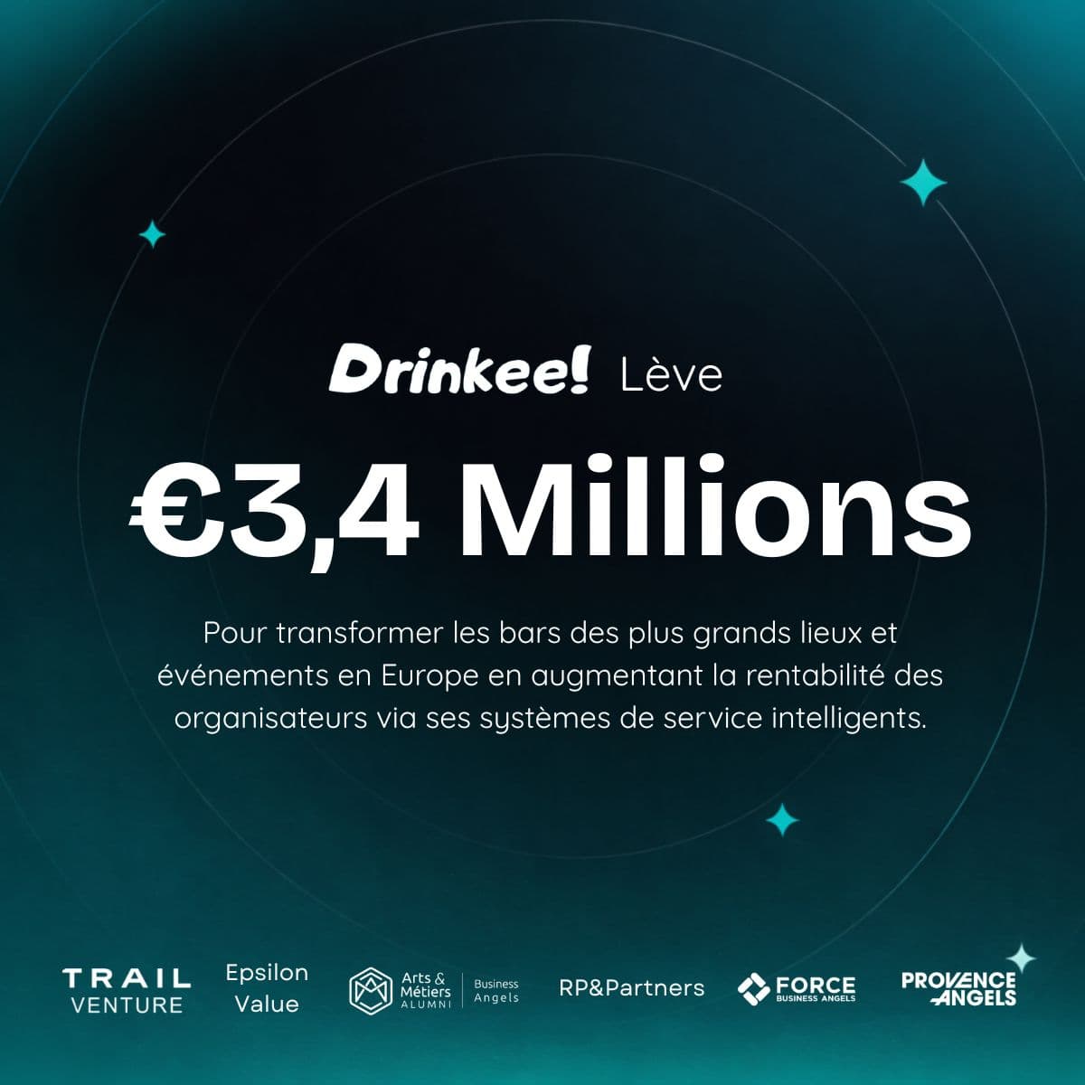 Drinkee lève 3,4M€ pour révolutionner les bars en événementiel